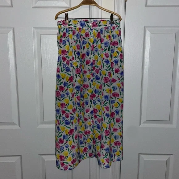 DONATED | Floral Maxi Skirt - Picture 4 of 5